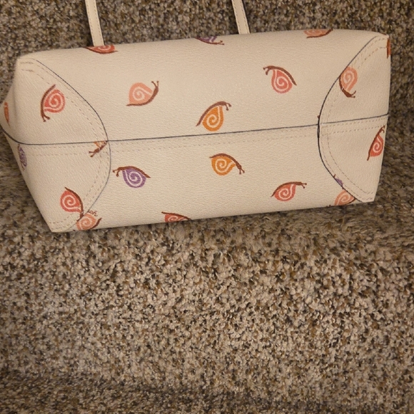 Coach Beige Tote with Colorful Snail Design - Picture 6 of 6